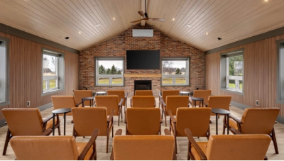 Limestone Bay event room